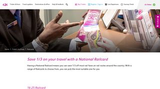 Railcards | Trains to/from London, Southend & Essex with c2c Rail - c2c
