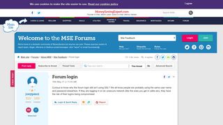 Forum login - MoneySavingExpert.com Forums