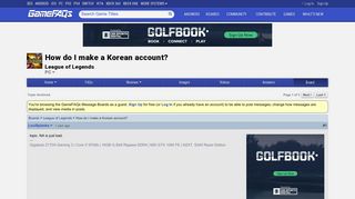 how to make a korean lol account