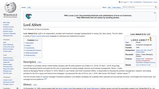 Lord Abbett - Wikipedia