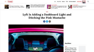 Lyft Introduces Amp: Dashboard Light for Drivers | Time