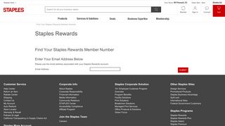 Staples Rewards | Find Staples Rewards Account