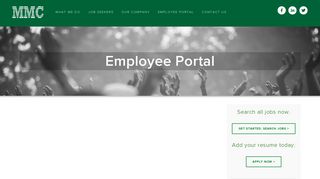Employee Portal — MMC