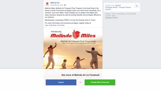 Malindo Air - Malindo Miles, Malindo Air Frequent Flyer... | Facebook