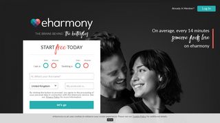 Www eharmony com login uk