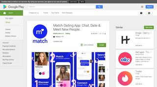 Match Dating App: Chat, Date & Meet New People. - Apps on Google ...
