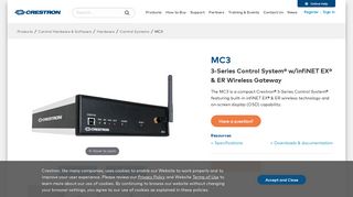 MC3 [Crestron Electronics, Inc.]
