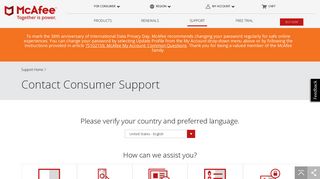 Mcafee T Mobile Login And Support