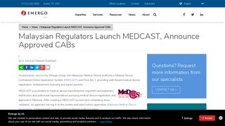 MEDCAST online system for medical device registration in Malaysia