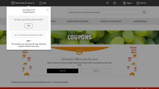 My coupons - Coupons | Metro