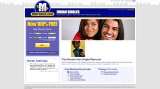 Indian Singles Dating - Metrodate.com
