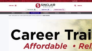 Career Training: affordable, reliable and enrolling NOW!