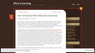 How To Download SPLA Media and License Keys | SPLA Licensing