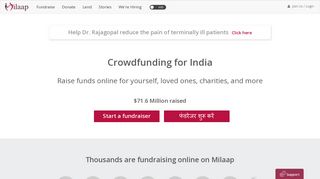 Milaap: Crowdfunding India | Largest Crowdfunding Platform In India