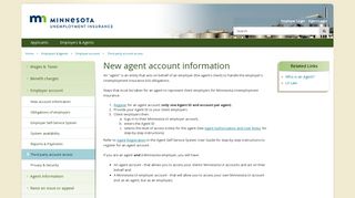 Third party agent account access / | Employers - Unemployment ...