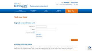 Walmart MoneyCard Log In – Access Your Account