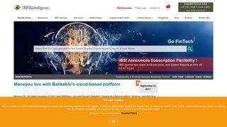 Moneyou live with Bankable's cloud-based platform – IBS Intelligence