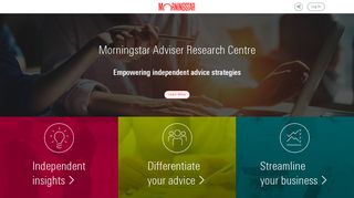 Morningstar Adviser Research Centre