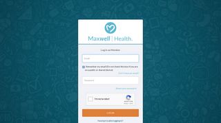 Member Login - Maxwell Health v5