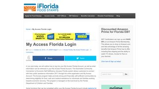 My Access Florida Fax Number Login And Support