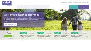 Budget Insurance: Budget Car, Home, Van and Life Insurance