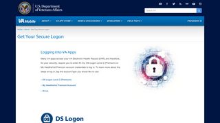 Get Your Secure Logon | VA Mobile