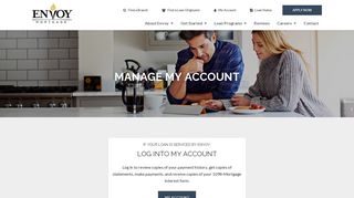 Manage Your Account - Envoy Mortgage
