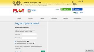 lotto my account login