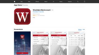 Westlake MyAccount on the App Store - iTunes - Apple