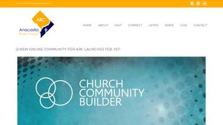 New Online Community for ARC Launches Feb. 1st! | Anacostia ...