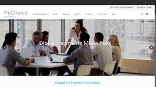 MyChoice Corporate: Digital Payment & Prepaid Card Solutions