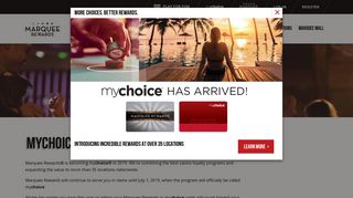 mychoice is coming in January | Marquee Rewards is changing