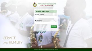Login - National Youth Service Corps Portal