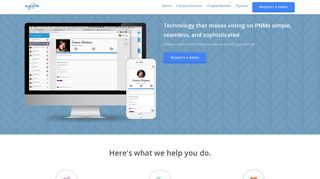 MyVote - TechniPhi: Fraternity and Sorority Recruitment Software