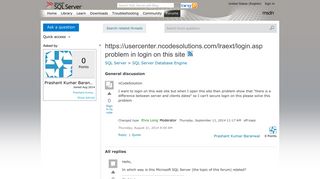 https://usercenter.ncodesolutions.com/lraext/login.asp problem in ...