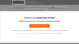 Nestle Benefits Login And Support