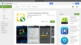 Contacts Backup & Restore - Apps on Google Play