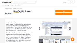 NexusPayables Software - 2019 Reviews, Pricing & Demo