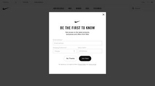 nike sign up