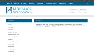 Parents / Homepage - Norman Public Schools
