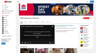 NSW Department of Education - YouTube