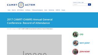 CAMRT OAMRS - Canadian Association of Medical Radiation ...