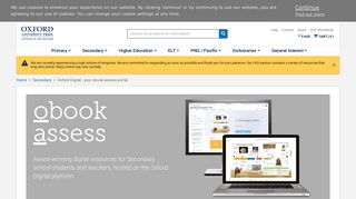 Oxford Digital - your obook assess portal - Oxford University Press