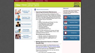 Ohio's State Tests - Ohio Assessment Systems