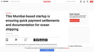 This Mumbai-based startup is ensuring quick payment settlements and ...