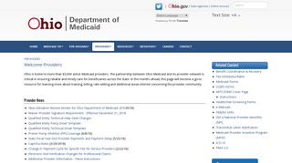 Providers - Ohio Department of Medicaid - Ohio.gov