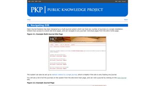 1. Navigating OJS - Public Knowledge Project