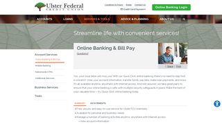 Online Banking & Bill Pay | Ulster Federal Credit Union | Kingston ...