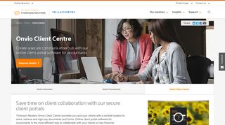 Thomson Reuters Onvio Client Centre | Online Client Portal Software