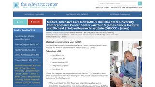 Medical Intensive Care Unit (MICU) The Ohio State University ...